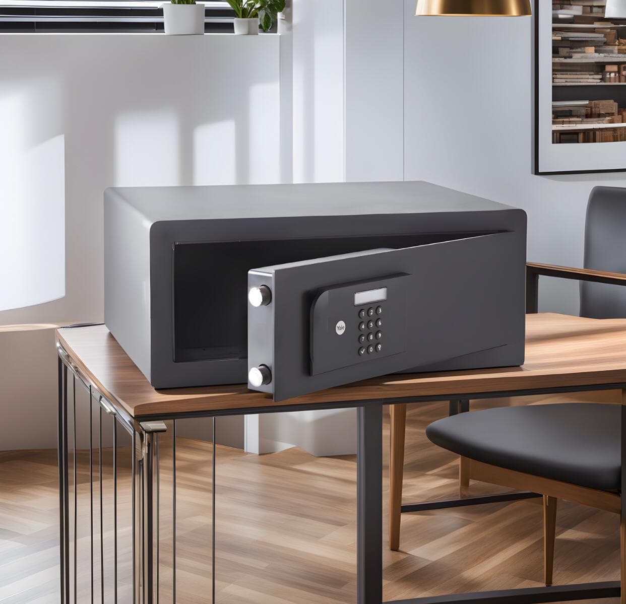 Fingerprint safe for maximum security